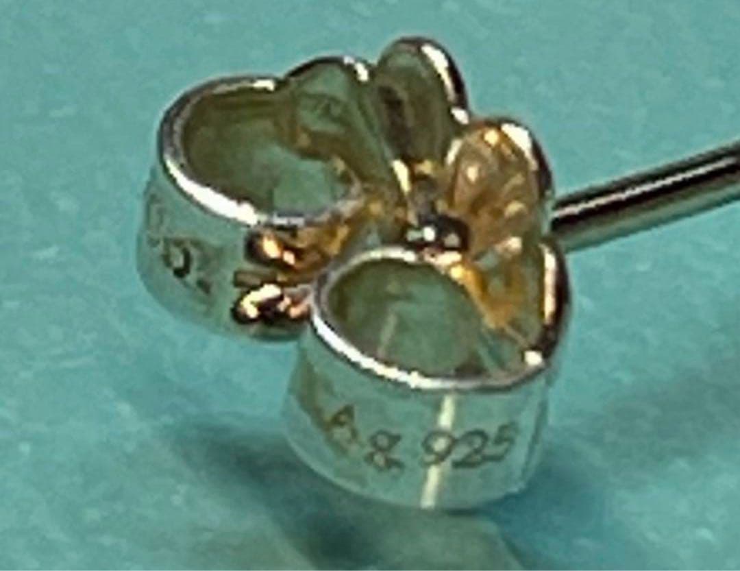 Tiffany & Co. フープピアス シルバー ゴールド