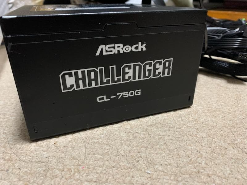 ASRock CHALLENGER CL-750G 電源ユニット[動作確認済]
