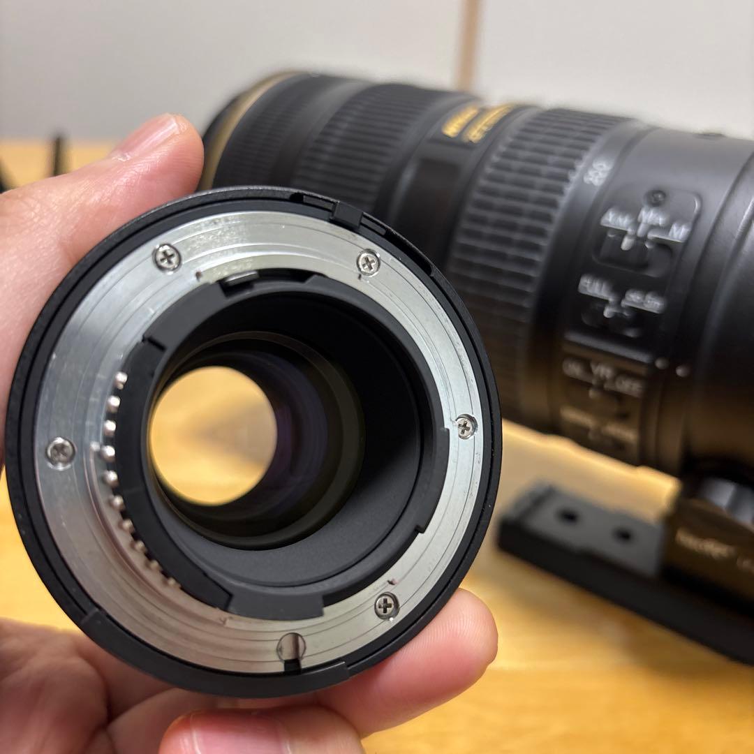 完動品AF-S70-200mm f2.8G ED VR II＋2倍テレコン付き