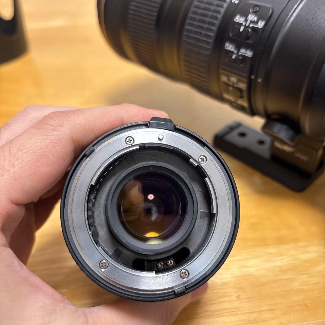 完動品AF-S70-200mm f2.8G ED VR II＋2倍テレコン付き