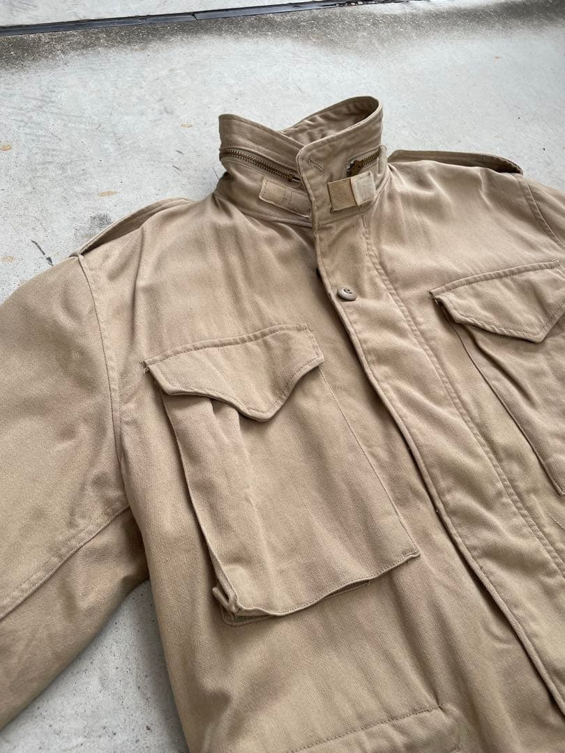 ジャケット・アウター 80s Alpha Industries M-65 Field Jacket