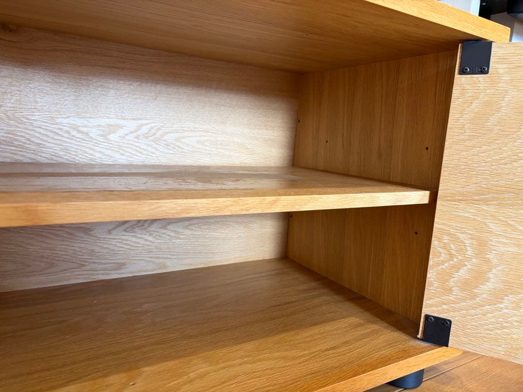 スタッキングキャビネット　無印良品　テレビ台