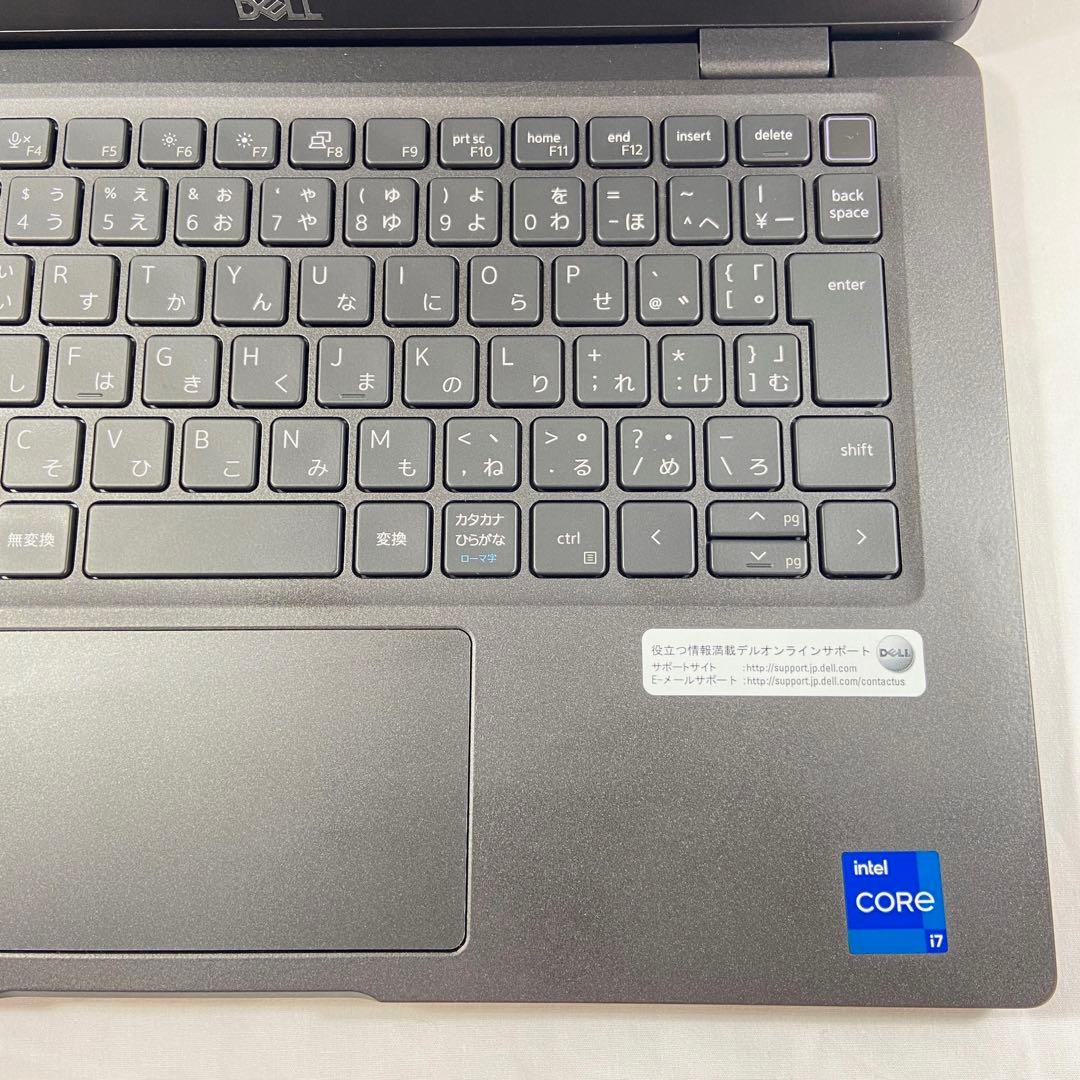美品 11世代Core i7 32Gメモリ SSD512G 13.3型 DELL