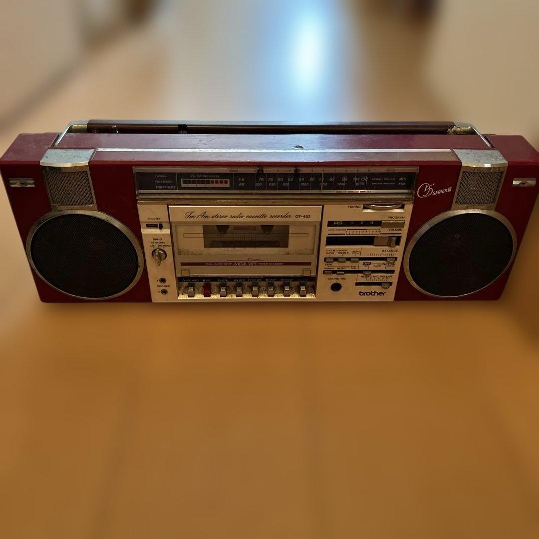 ブラザーステレオカセットレコーダー　OT-452