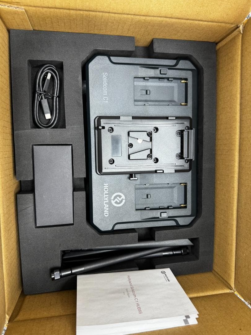 【動作確認済み】Hollyland SOLIDCOM C1 HUB + 2子機