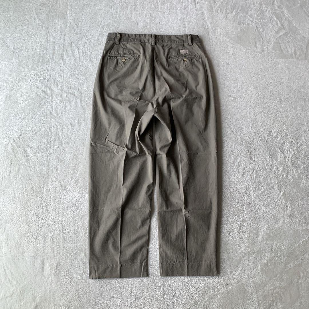 レアカラー！ 90s ラルフローレン ツータック パンツ チノパン ハモンド