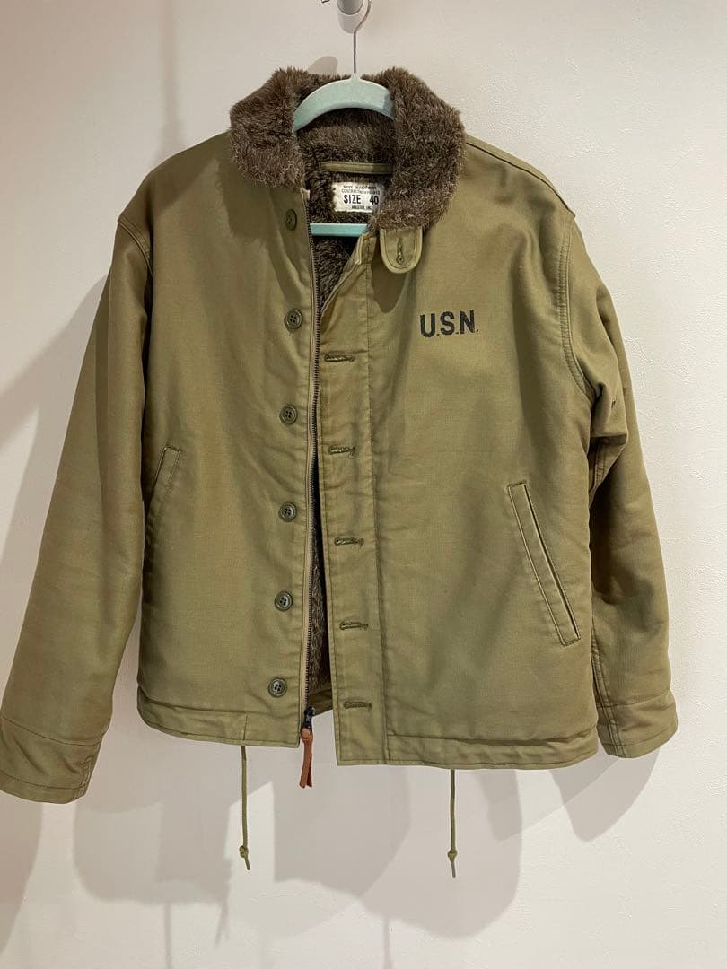 N-1デッキジャケット HOUSTON ヒューストン