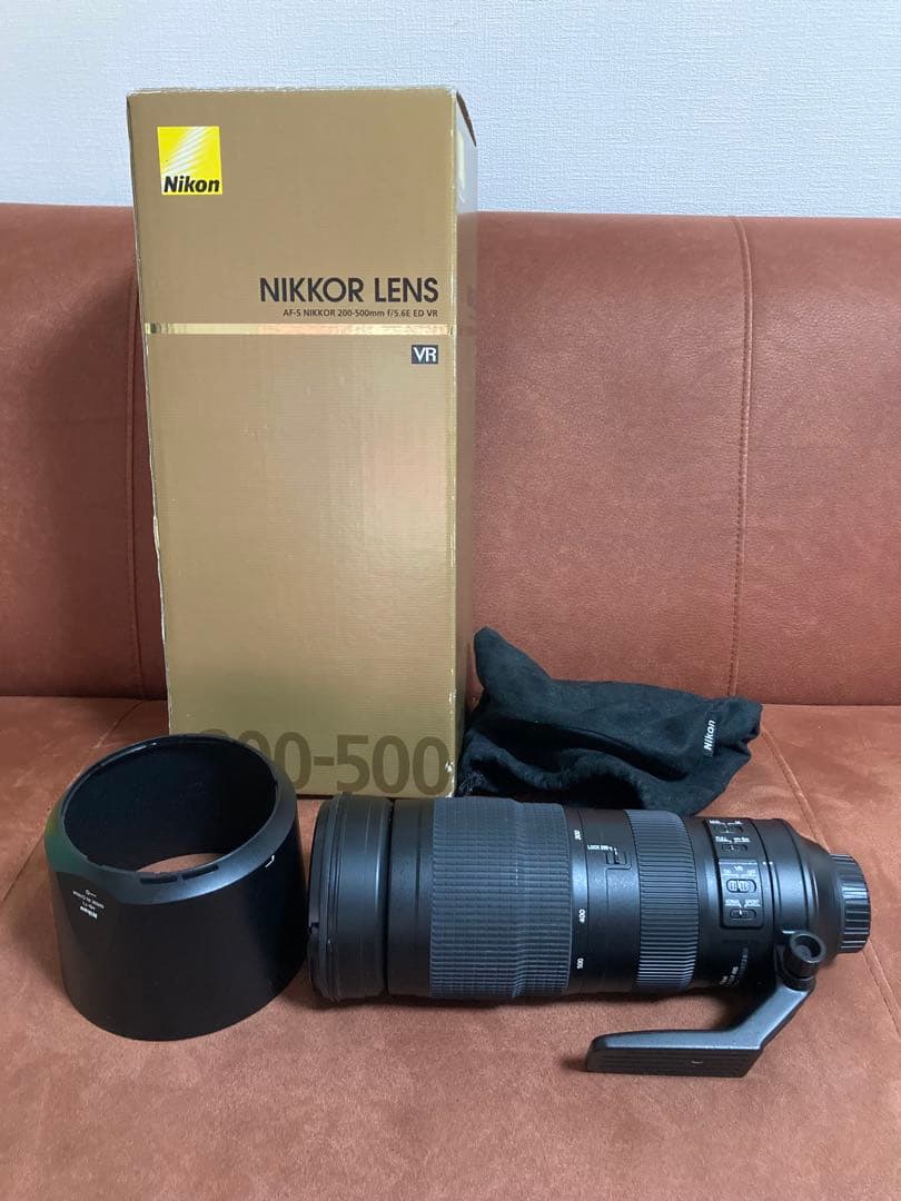 美品nikon 200-500mm f/5.6