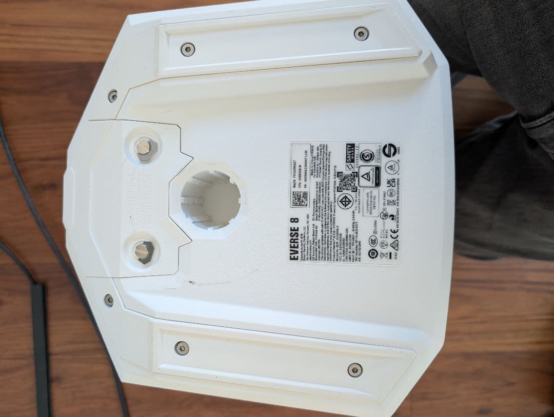 Electro-Voice EV Evers8　バック、純正バッテリー同梱