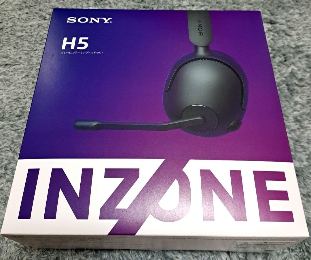 INZONE H5 WH-G500 ワイヤレスゲーミングヘッドセット