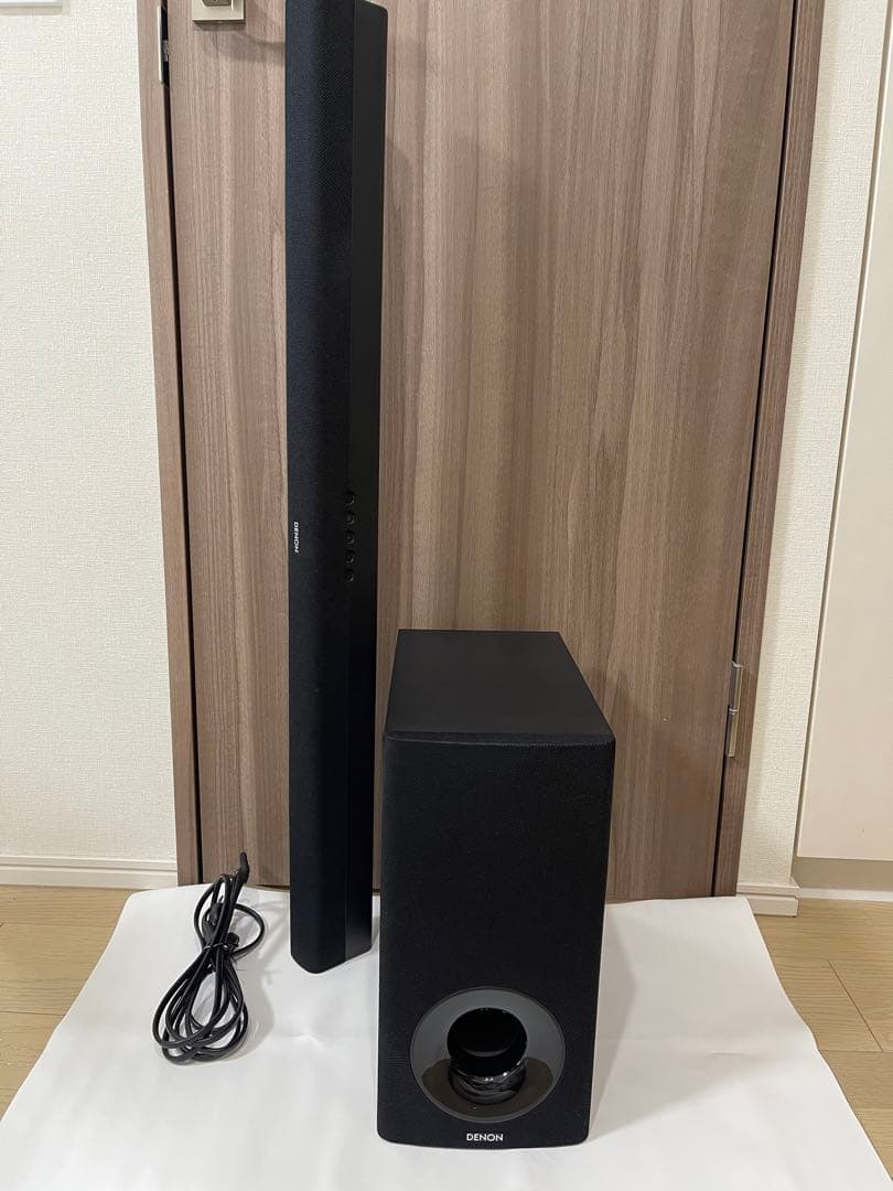 美品・DENON DHT-316 ホームシアターサウンドバーシステム2019年製