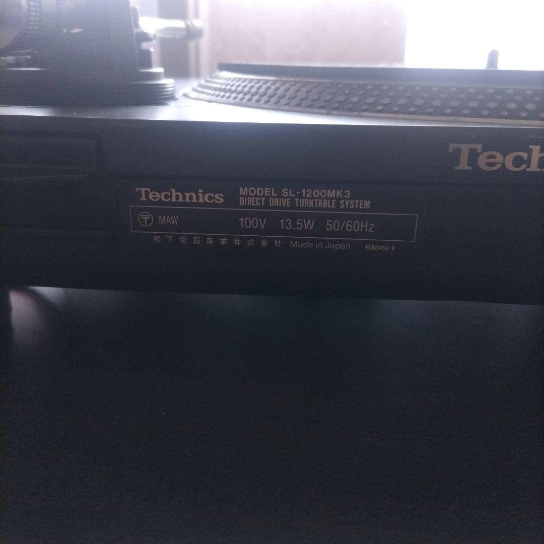 Technics SL 1200 MK3 , MK3D 2台セット ジャンク扱い
