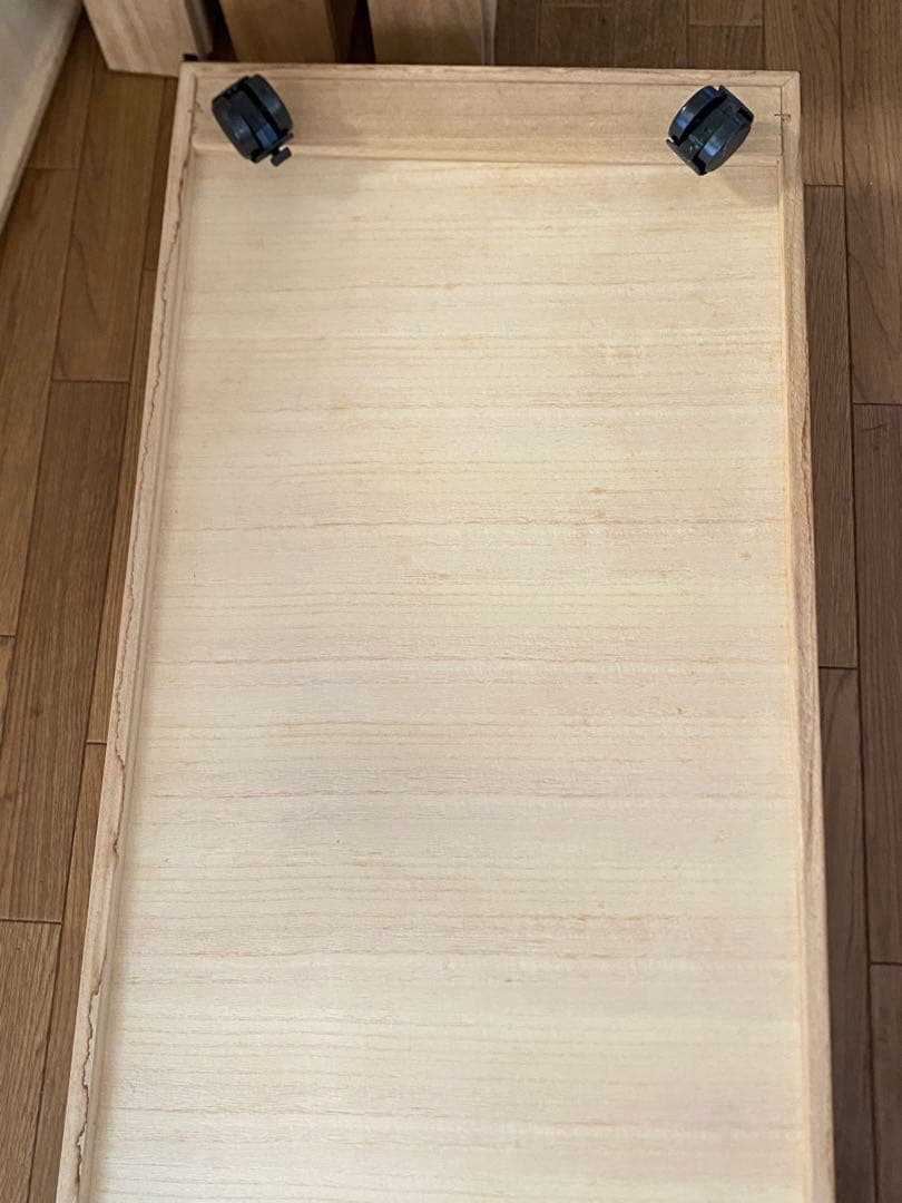 桐箱　５段キャスター付き