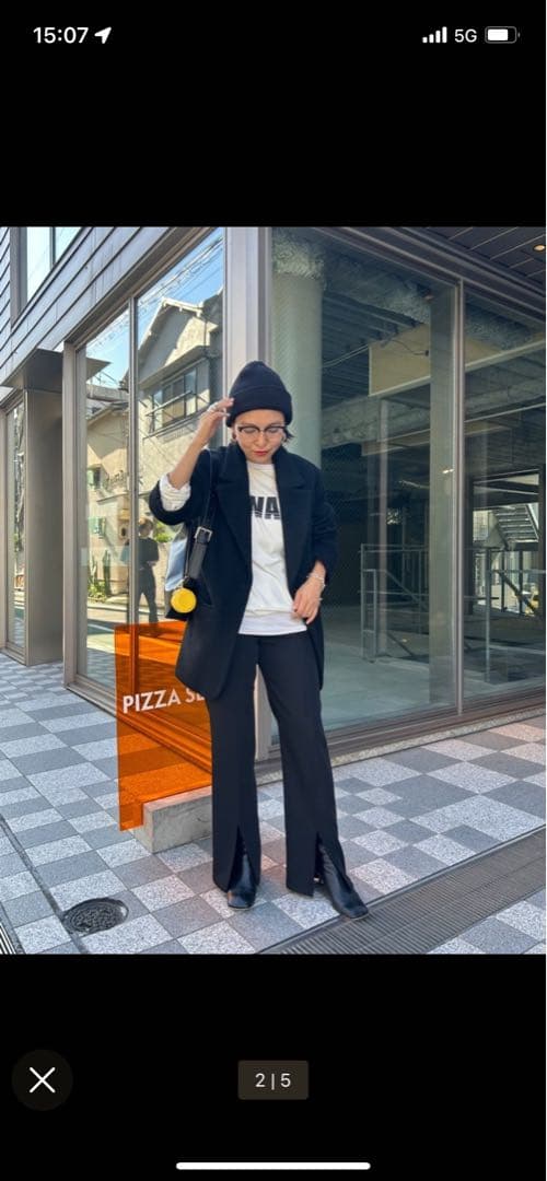 loungedress オーバージャケットコート