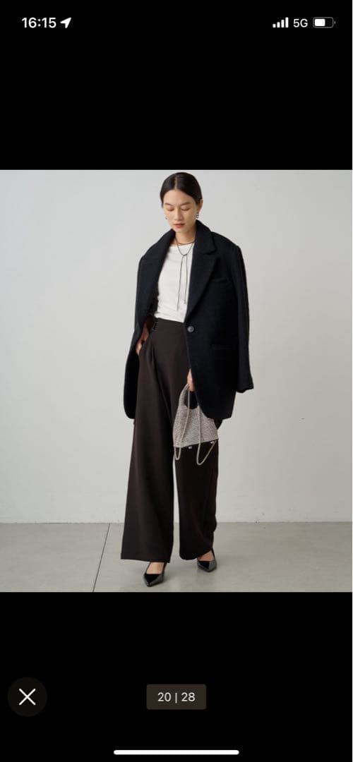 loungedress オーバージャケットコート