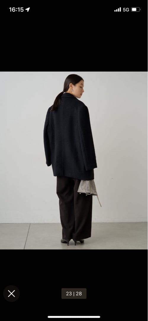 loungedress オーバージャケットコート