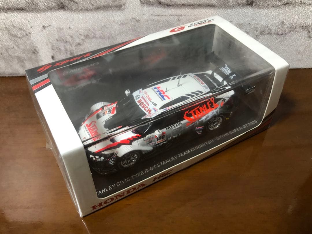 スパーク 1/43 STANLEY CIVIC TYPE R-GT 2025