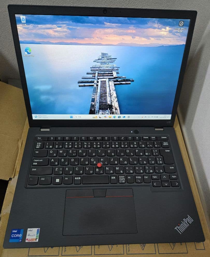 thinkpad L13 Corei7 16G 最新Office付　実質2万円！