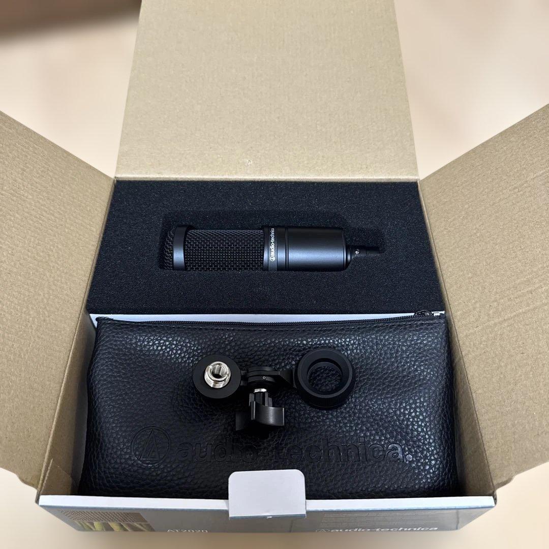 Audio-Technica AT2020 付属品付
