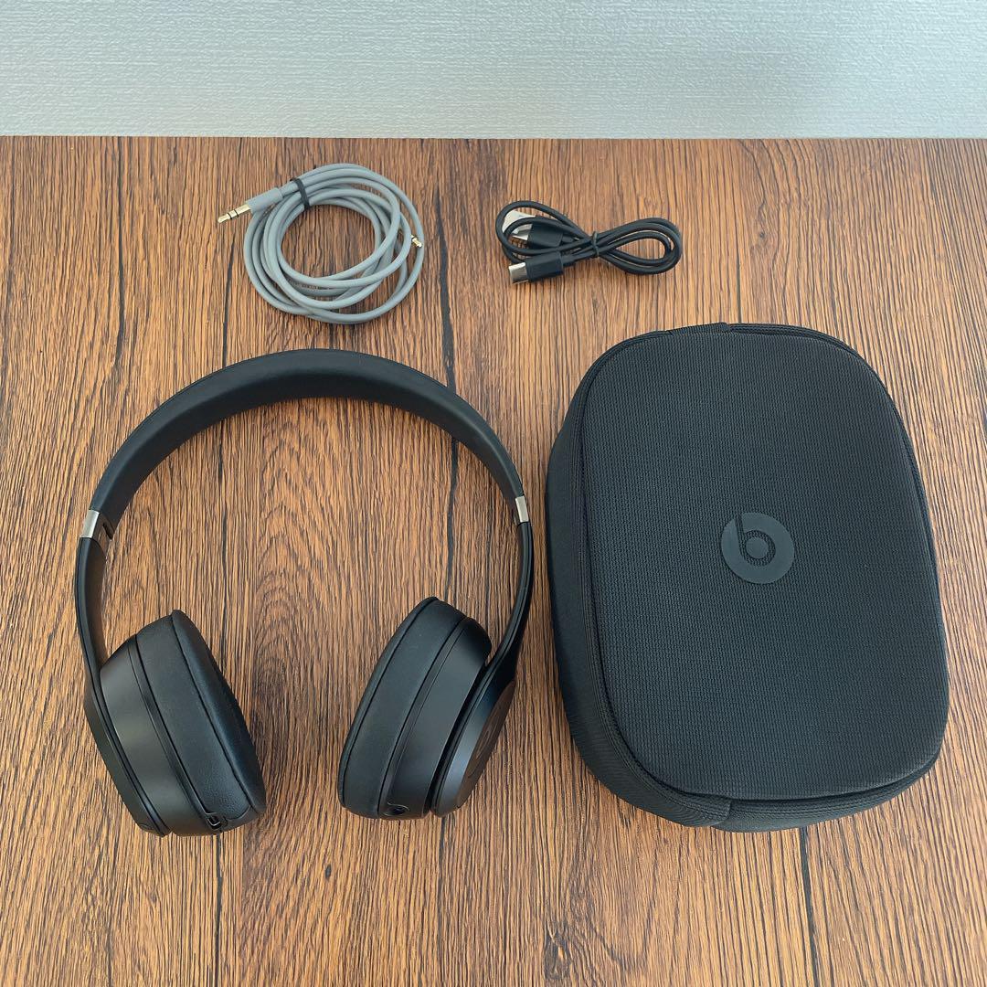 最新☆ Beats Solo4 マットブラック ワイヤレスヘッドホン