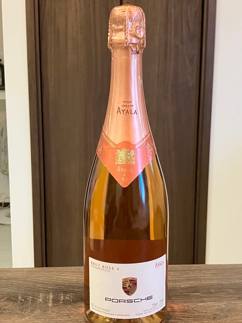 AYALA ロゼシャンパン 750ml ポルシェクレストラベル