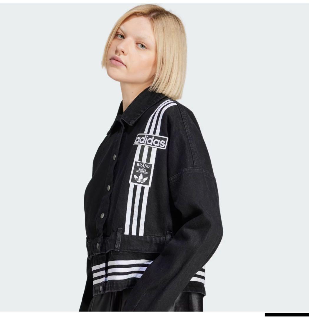 ぴぃちゃん✩.*˚ アディブレイク デニム 2-IN-1 トラックトップ