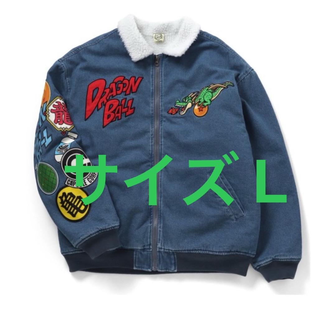 BREEZE ドラゴンボールコラボ_デニムボアジャケット