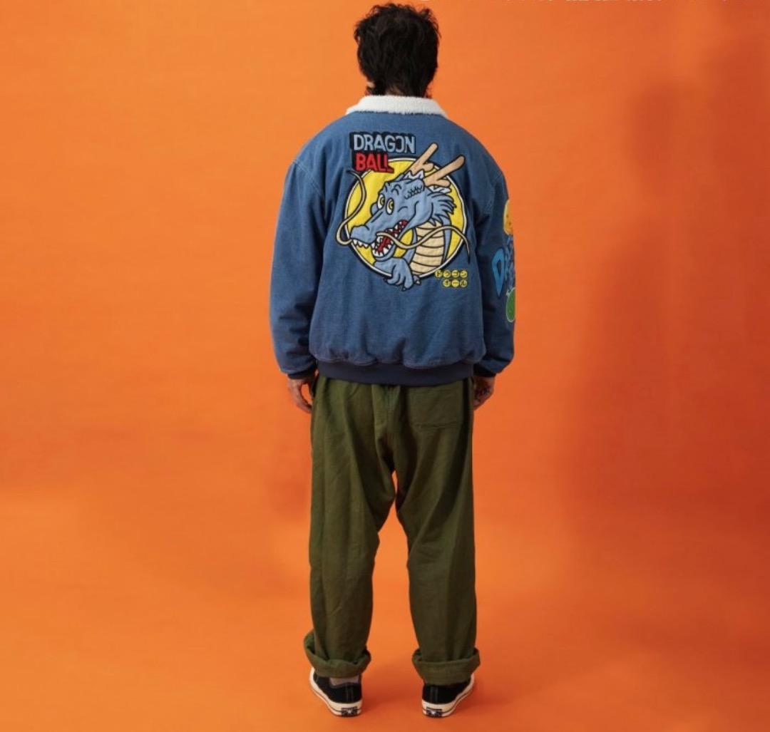 BREEZE ドラゴンボールコラボ_デニムボアジャケット