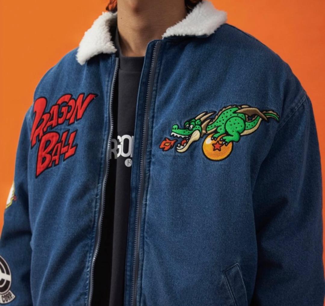 BREEZE ドラゴンボールコラボ_デニムボアジャケット