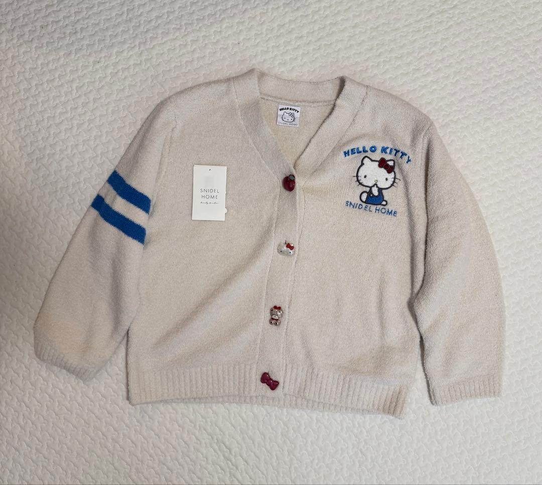 【k.︎︎♥︎ プロフ必読】スナイデルホーム　キティコラボ　ニットカーディガン