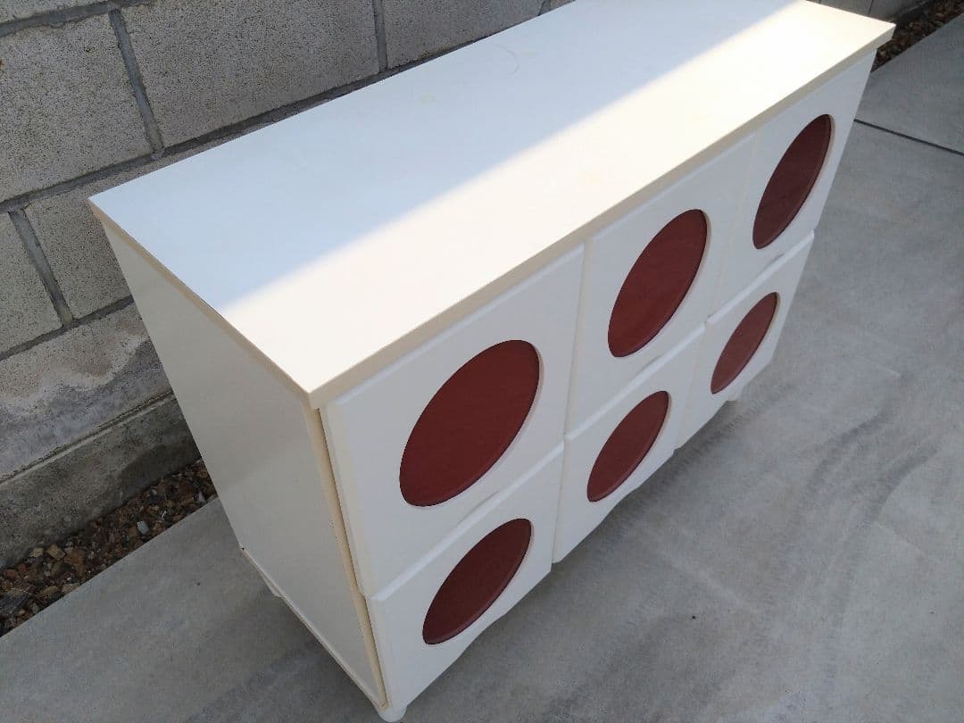 送料込 ヴィンテージ 1995年 ワイドチェスト W900×D350×H700