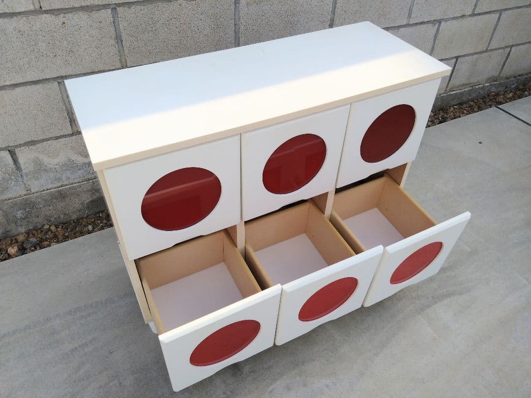 送料込 ヴィンテージ 1995年 ワイドチェスト W900×D350×H700