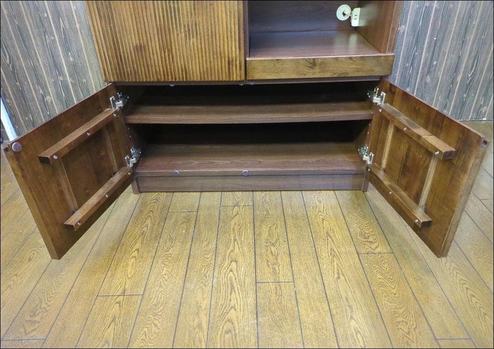 〈たのめる便〉a.flat エーフラット キッチンカウンター アジアンテイスト