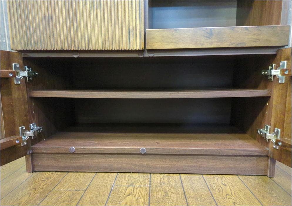 〈たのめる便〉a.flat エーフラット キッチンカウンター アジアンテイスト