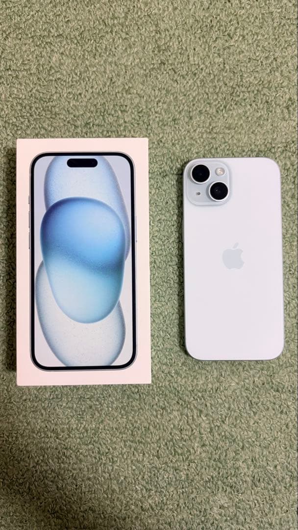 Apple iPhone 15ブルー本体　専用