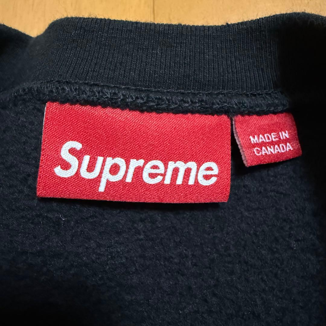 Supreme Small Box Crewneck ブラック 24aw