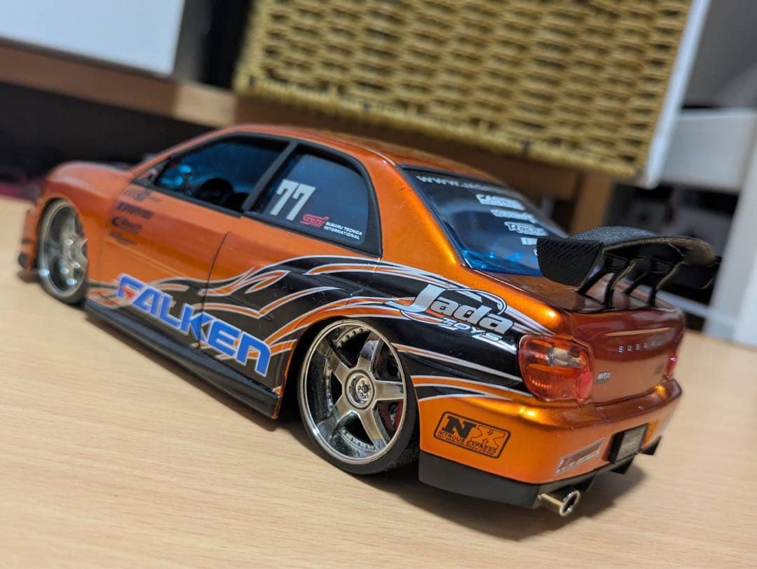 jada 1/24 スバル インプレッサ WRX STI