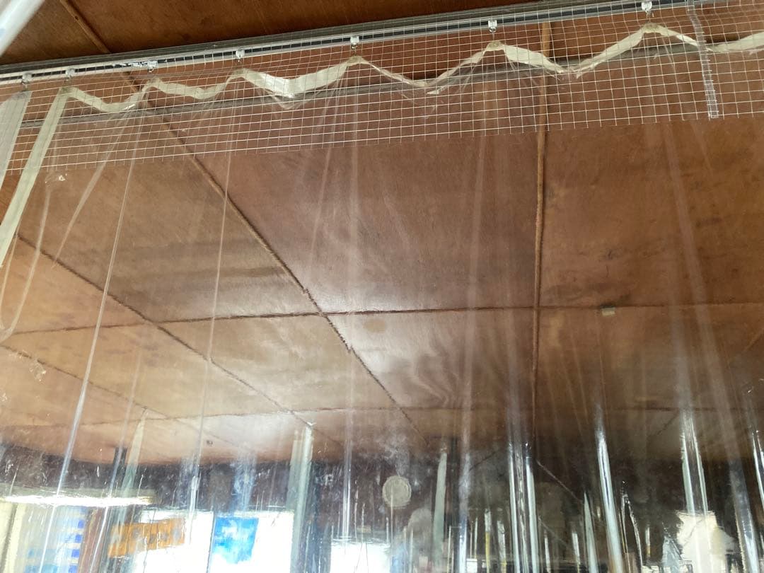 専用　透明ビニールカーテン　0.3㍉　1.9×2.3 2.8×2.3