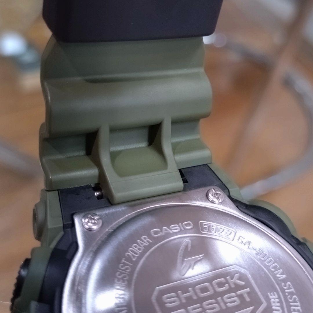 【美品】CASIO　G-SHOCK　GA-700CM グリーンカモフラージュ