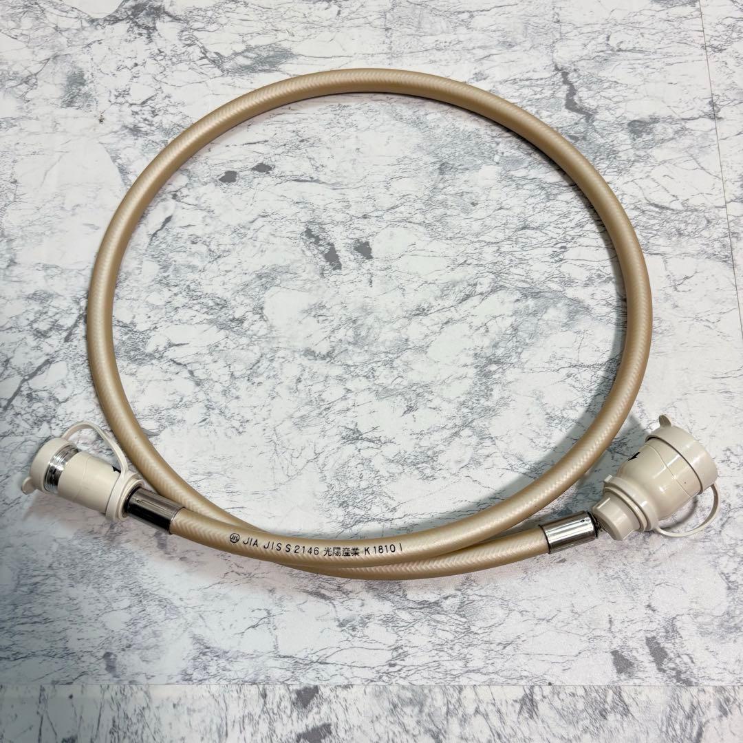 美品❗️ガスファンヒーター 1ｍホース付 リンナイRC-U4001E 2019年製