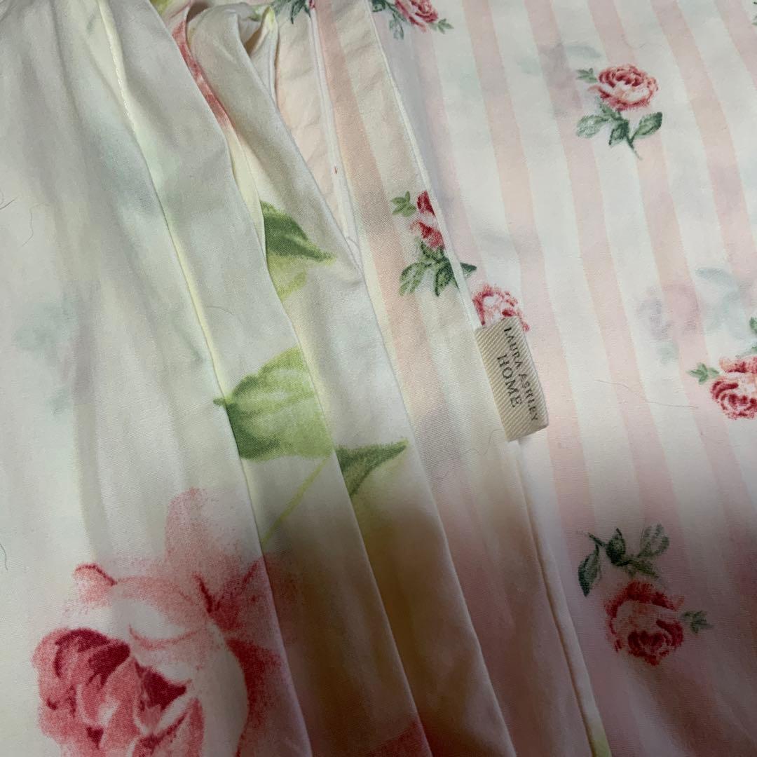 ローラアシュレイ　ヘーゼルウッド／チョークピンク　シングル掛け布団カバー