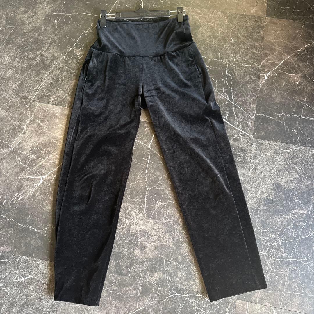 DAISY LIN ブラック ベロアパンツ黒 38