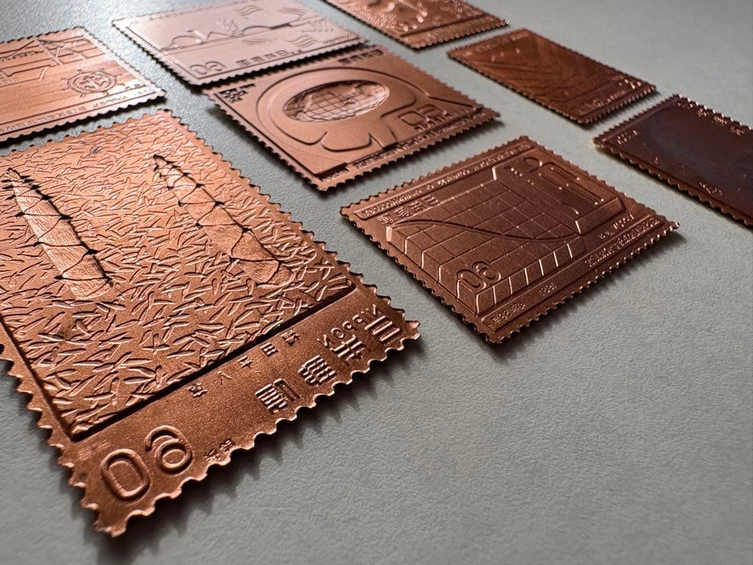 松本徽章工業　純金　金属工芸品　まとめて　25.56g 純金/純銅　認定証付き