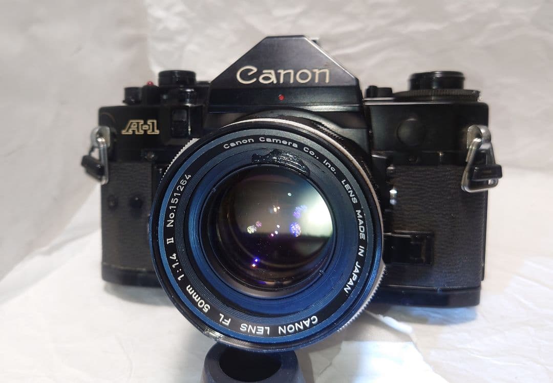 ★快調！美品★Canon キヤノン A-1 FL 50mm F1.4 II