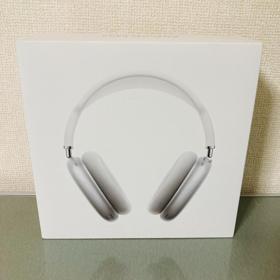 【Apple正規品・美品】AirPods Max シルバー 箱付き