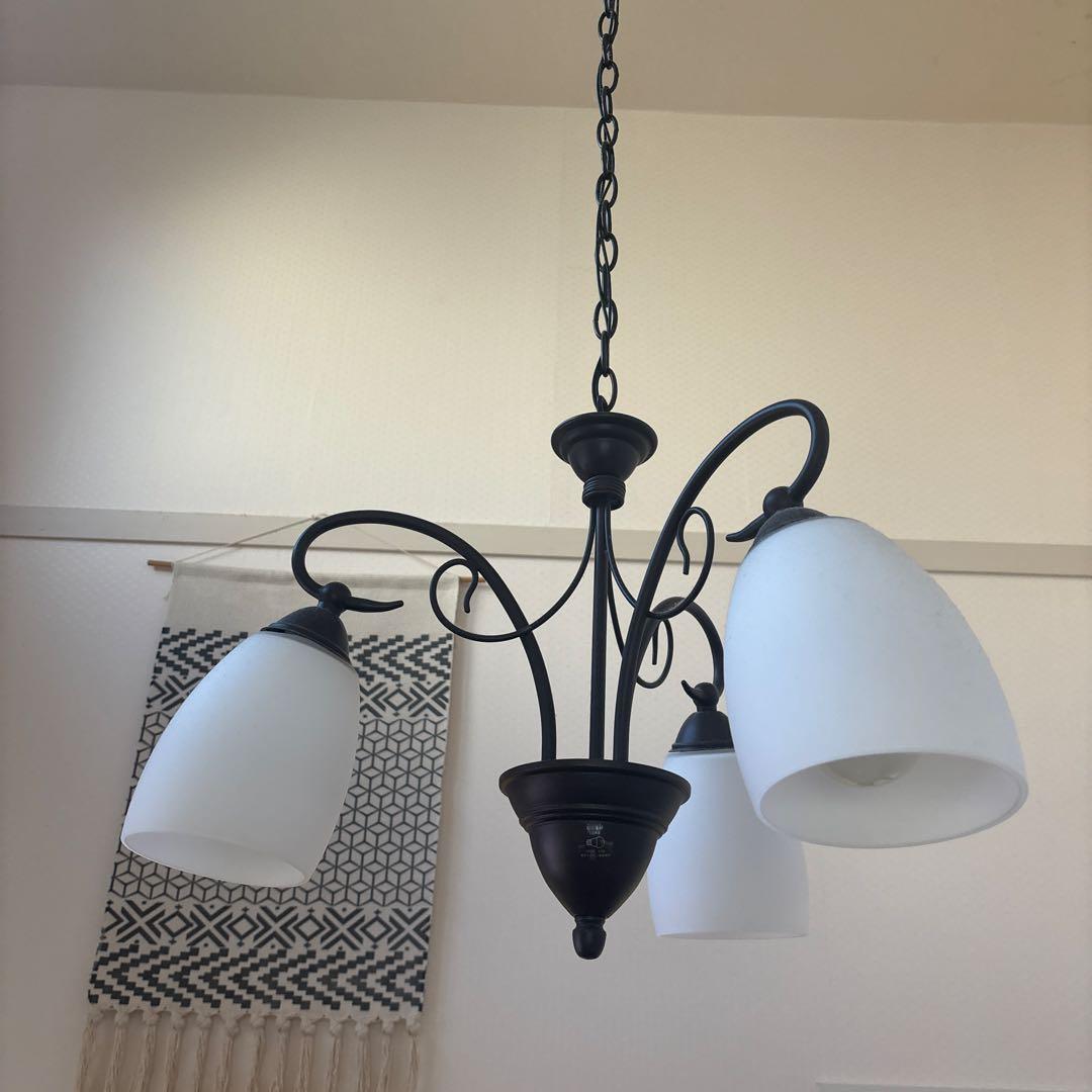 新品未使用　天井照明　ペンダントライト シャンデリア　斜面　レトロモダン