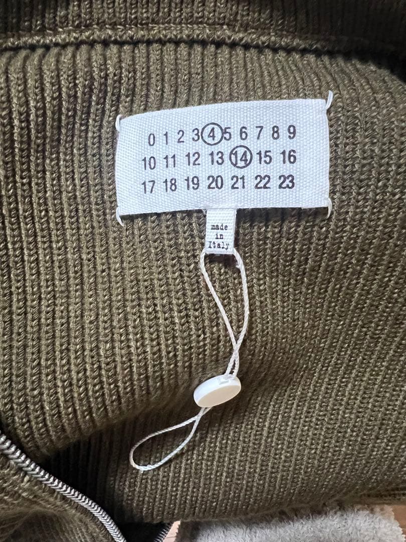 未使用Maison Margiela 23SSコットンウールニット