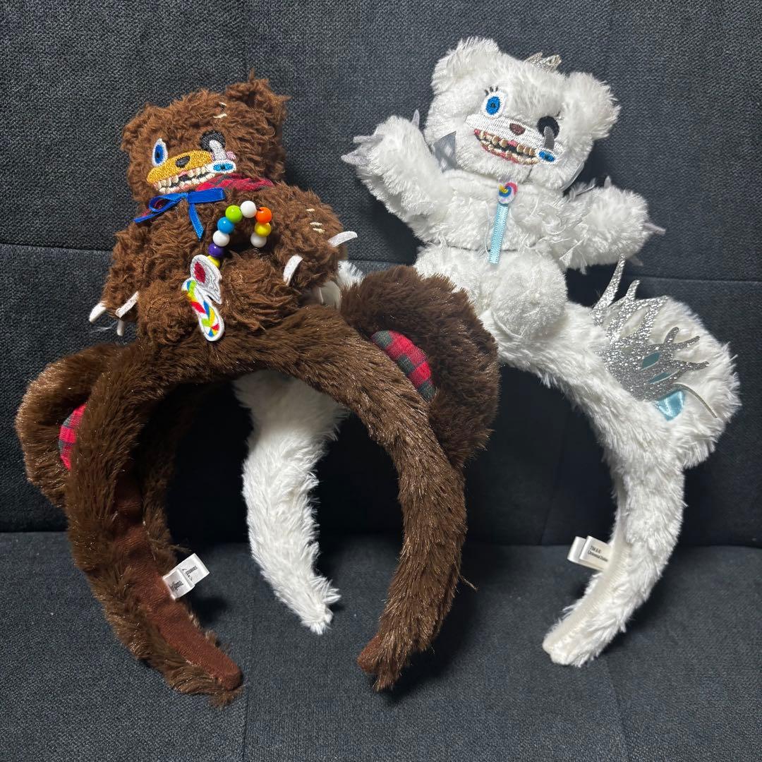 ユニバ　ハミクマ　ハミクマソウル　usj カチューシャ　セット　2024