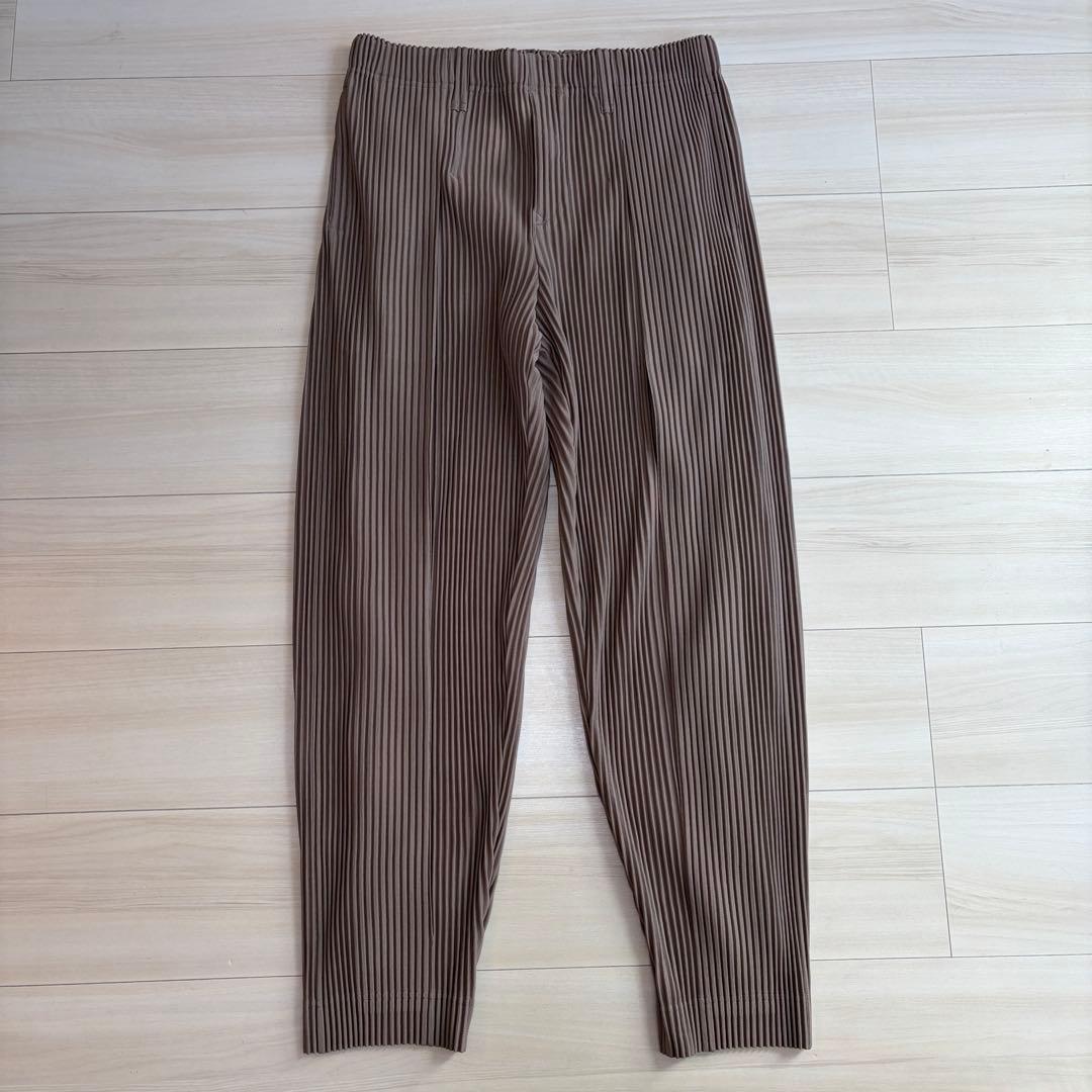 homme plisse プリーツパンツ オムプリッセ ベージュ 3