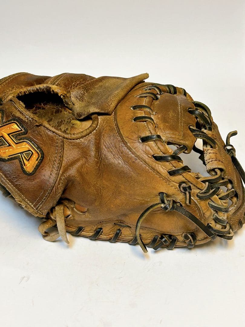 【即使用可！オイルメンテ済】ハタケヤマ キャッチャーミット　硬式用　オーダー